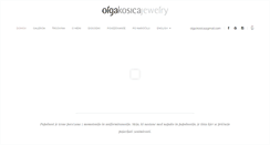 Desktop Screenshot of olgakosica.com